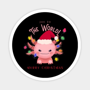 Joy To The World Merry Christmas design Magnet